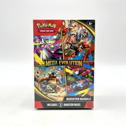 Pokemon TCG Mega Evolution Booster Bundle Sealed 6 Packs IN HAND - Image 1