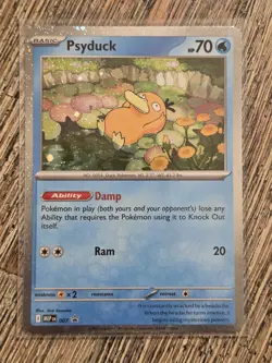 Psyduck MEP 007 Mega Evolution Black Star Promo Pokemon Card Mint - Image 1