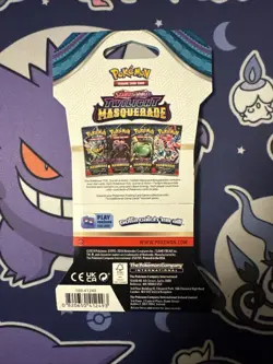 Pokemon Scarlet & Violet Twilight Masquerade Sleeved Booster Pack - Image 2