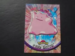 2000 Topps Pokemon Series 3 #132 Ditto TV Animation Edition Blue LP - Image 1