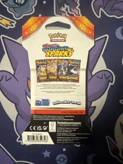 Pokemon TCG: Scarlet & Violet Surging Sparks Sleeved Blister Booster Pack (1) - Image 2