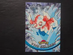 2000 Topps Pokemon TV Series 3 #118 Goldeen Blue Logo 1st Edition Three - Image 1