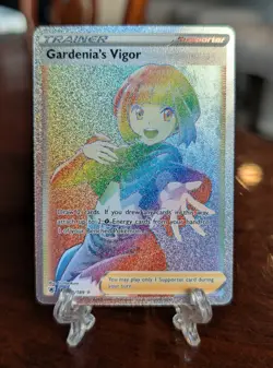 Pokemon TCG - Gardenia's Vigor - Astral Radiance - 202/179 - Rainbow - NM - Image 1