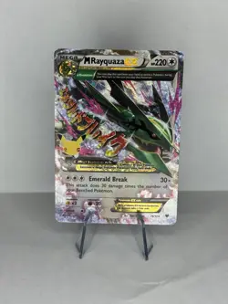2015 Pokemon Celebrations 25th M Rayquaza EX 76/108 Holo Ultra Rare NM 🔥🔥🔥 - Image 2