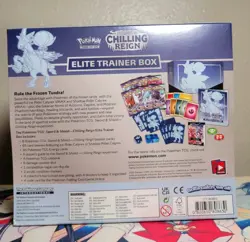 Pokemon Chilling Reign Ice Rider Calyrex Elite Trainer Box Sealed - Image 2