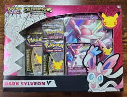 Pokemon Dark Sylveon V Celebrations Collection Box Promo 25th - 2021 Sealed - Image 1