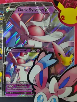 Pokemon Dark Sylveon V Celebrations Collection Box Promo 25th - 2021 Sealed - Image 2
