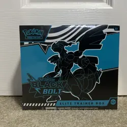 Pokemon TCG Scarlet & Violet: Black Bolt - Elite Trainer Box ETB -New and SEALED - Image 1