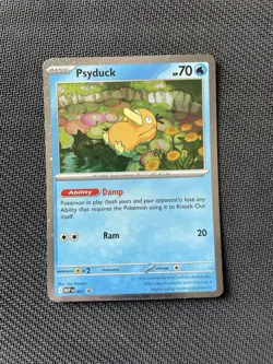 Pokemon TCG Psyduck MEP 007 Mega Evolution Pokemon Blister Promo - Image 1