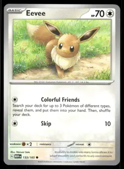 Pokemon TCG Pokemon Eevee Eevee Common Regular - Image 1