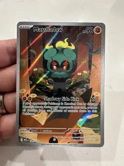 Pokemon TCG Mega Evolution 146/132 Marshadow Illustration Rare - Pack Fresh Mint - Image 1