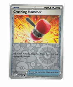 Pokemon Scarlet & Violet Crushing Hammer 168/198 - Image 1