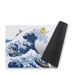 Pokemon TCG Great Wave Pikachu & Friends Play mat, Kanto Johto - US Seller - NEW - Image 2