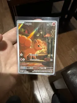 Vulpix Illustration Rare Pokemon Mega Evolution 138/132 Near Mint - Image 1