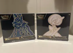 Mega Evolution Gardevoir & Lucario Pokemon Center ETB Elite Trainer Box Set Of 2 - Image 1