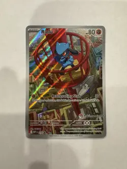 Pokemon - Riolu - Mega Evolutions ETB - Pokemon Center Stamped Promo - Image 1