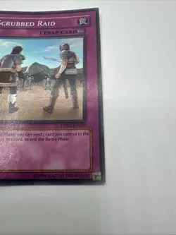 Scrubbed Raid DP09-EN029 Super Rare 1st Edition Yu-Gi-Oh! - Image 3