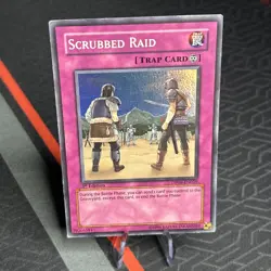 Scrubbed Raid DP09-EN029 Super Rare 1st Edition - Image 1