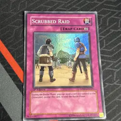 Scrubbed Raid DP09-EN029 Super Rare 1st Edition - Image 2
