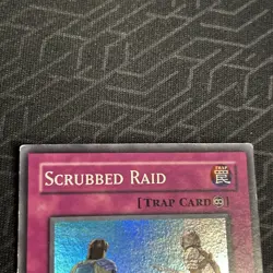 Scrubbed Raid DP09-EN029 Super Rare 1st Edition - Image 3
