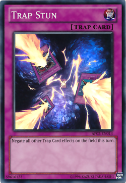 Trap Stun [AP02-EN013] Super Rare Near Mint Unlimited - Yugioh single - Image 1