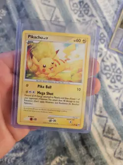 Pokemon TCG Pikachu 71/99 DPP Arceus Regular Common Card EN-LP 2009 - Image 1