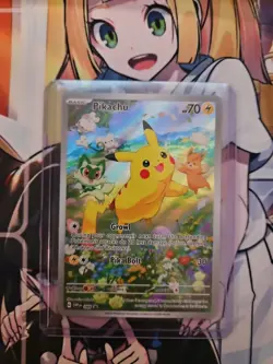 Pokemon Card TCG - Pikachu SVP 088 Black Star Promo 88 Paldea Adventure Chest NM - Image 1