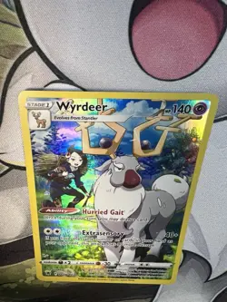 Pokemon Card Wyrdeer TG06/TG30 Sword & Shield-Astral Radiance Holo Rare Full Art - Image 5