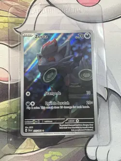 Pokemon TCG Cards Zorua 075/064 Shrouded Fable Illustration Rare NM-M - Image 1