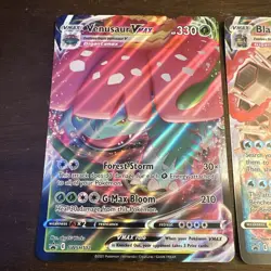 Blastoise & Venusaur VMAX SWSH102 & SWSH103 Jumbo Cards Holo - Authentic - Image 2