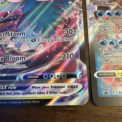 Blastoise & Venusaur VMAX SWSH102 & SWSH103 Jumbo Cards Holo - Authentic - Image 4