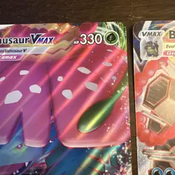 Blastoise & Venusaur VMAX SWSH102 & SWSH103 Jumbo Cards Holo - Authentic - Image 5