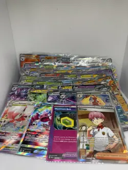 Lot of 39 EX, VSTAR, Full Art, Pokeball, and Trainer Modern Pokemon Cards MINT++ - Image 1