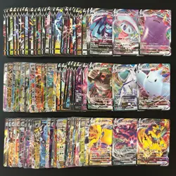 100 ex V Vmax RR RRR Holo Full Arts Lot Set Pokemon Japanese Cards T759 - Image 1