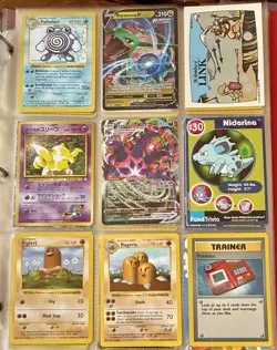 Vintage Pokemon Card Collection - No Binder Lot 5 Pages - Holo - Modern LP/NM - Image 3