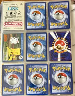 Vintage Pokemon Card Collection - No Binder Lot 5 Pages - Holo - Modern LP/NM - Image 4