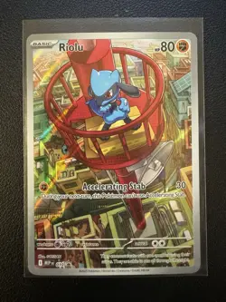 Riolu 010 Mega Evolution Lucario Elite Trainer Box Promo Near Mint English Card - Image 1
