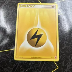 Pokemon TCG Card 2006 Plusle & Minun Trainer Kit - Lightning Energy Minun 11/12 - Image 1