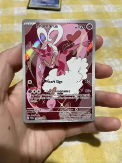 Enamorus Twilight Masquerade Illustration Rare Pokemon TCG Card 180/167 - Image 1