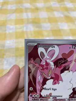 Enamorus Twilight Masquerade Illustration Rare Pokemon TCG Card 180/167 - Image 3
