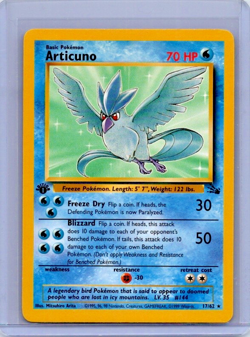 First Edition Articuno! Fossil Set Non-Holo - Great Card! - Image 1