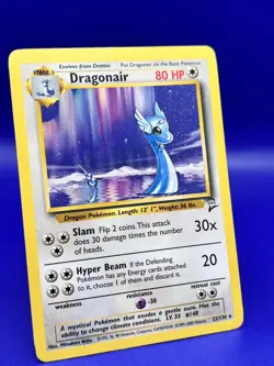 Pokemon Card Base Set 2 Rare Dragonair 22/130 MP+ - Image 3