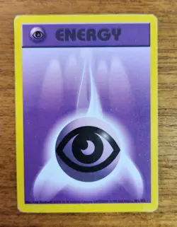 Psychic Energy Pokemon Cards, Base Set 101/102 - Image 1