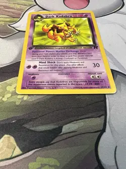 Pokemon TCG Cards 1st Edition Dark Kadabra 39/82 Team Rocket - Image 4