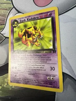 Pokemon TCG Cards 1st Edition Dark Kadabra 39/82 Team Rocket - Image 5