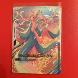 GUNDAM TCG CARD GAME OVERFLOWING AFFECTION GD01-118 U+ HOLO FOIL ENGLISH NEWTYPE - Image 1