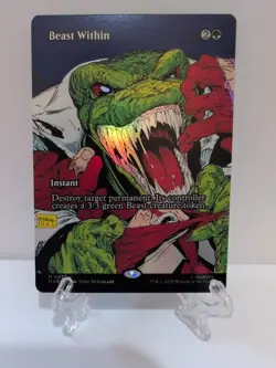 Beast Within (Borderless) Marvel Universe Eternal-Legal Foil - Image 1