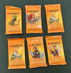 mtg guilds of ravnica 6 Booster Packs new - Image 1