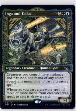 Inga And Esika NM/M* SHOWCASE March Of The Machines 0310 mtg -UnltdCards - Image 1