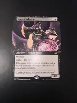 Sunset Saboteur (Extended Art) Edge of Eternities Regular - Image 1